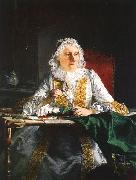 Portrait of Mme Crozat Aved, Jacques-Andre-Joseph